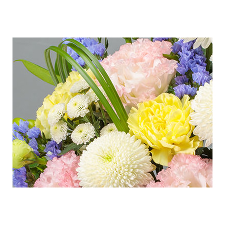 Mix Flowers Funeral Arrangement